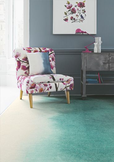 Bluebellgray Teal-paintbox Rug