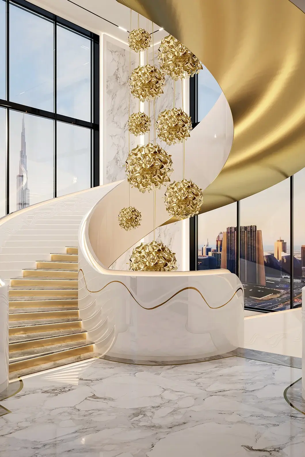 Royal Elegance Globe Suspension