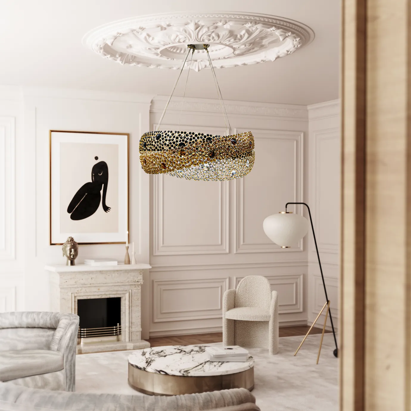 Trine Chandelier