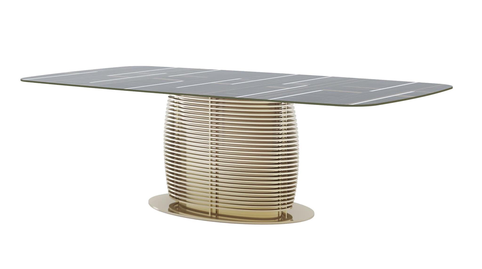 Aragorn Opulent Italian Table | Dimensions: W 250 x D 130 x H 75 cm