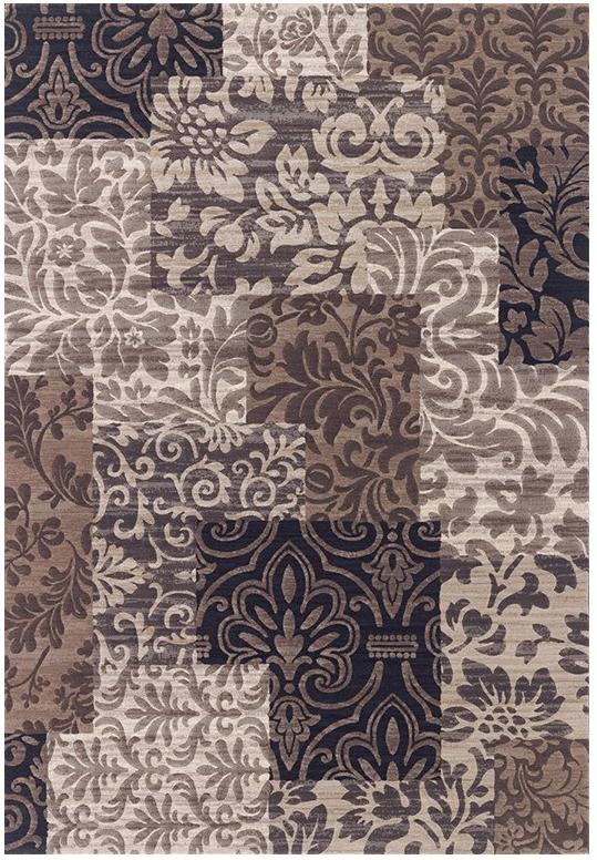 Patch Brown Rug