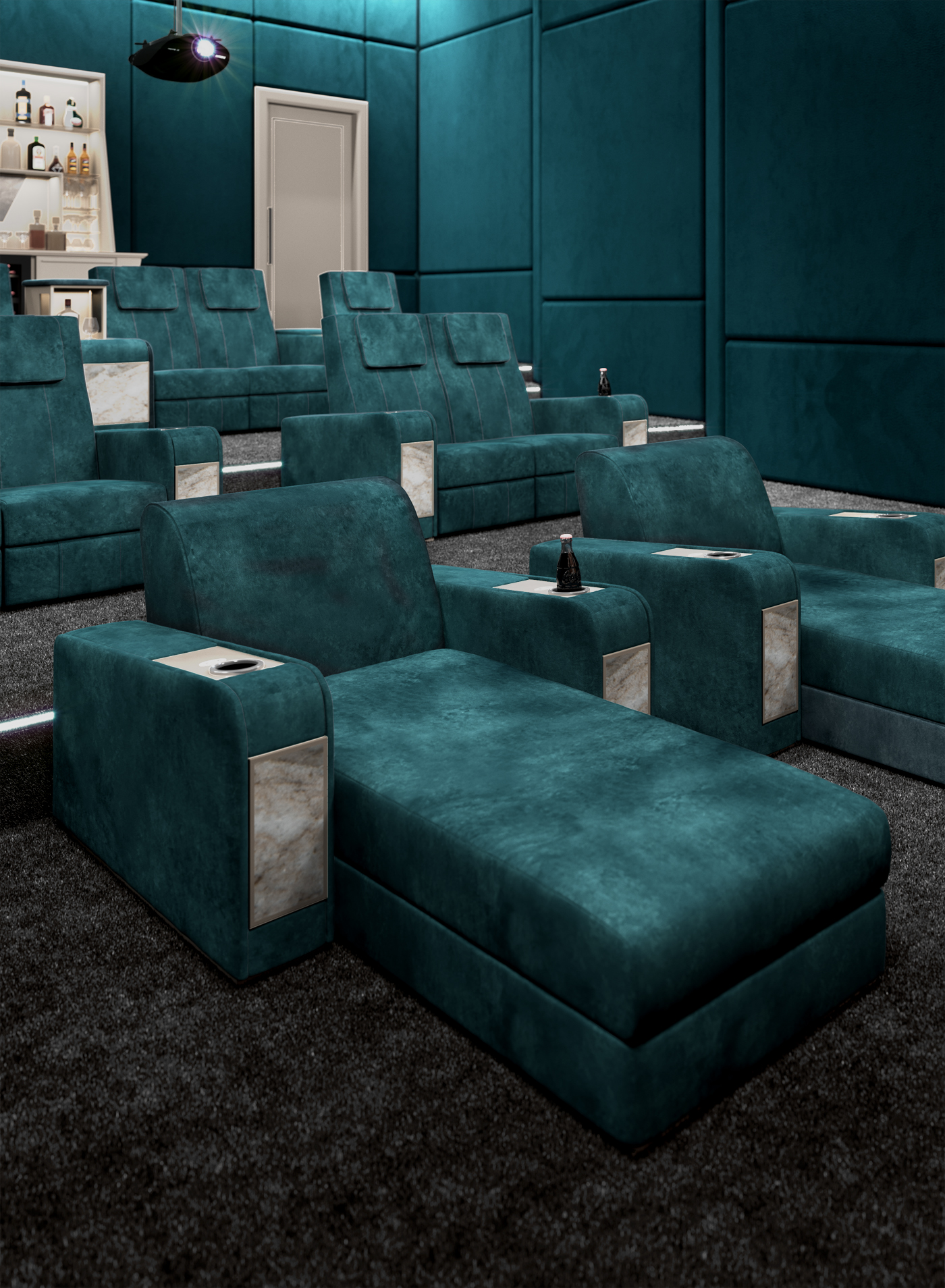 Comfort Home Cinema Lounge Chair - 4