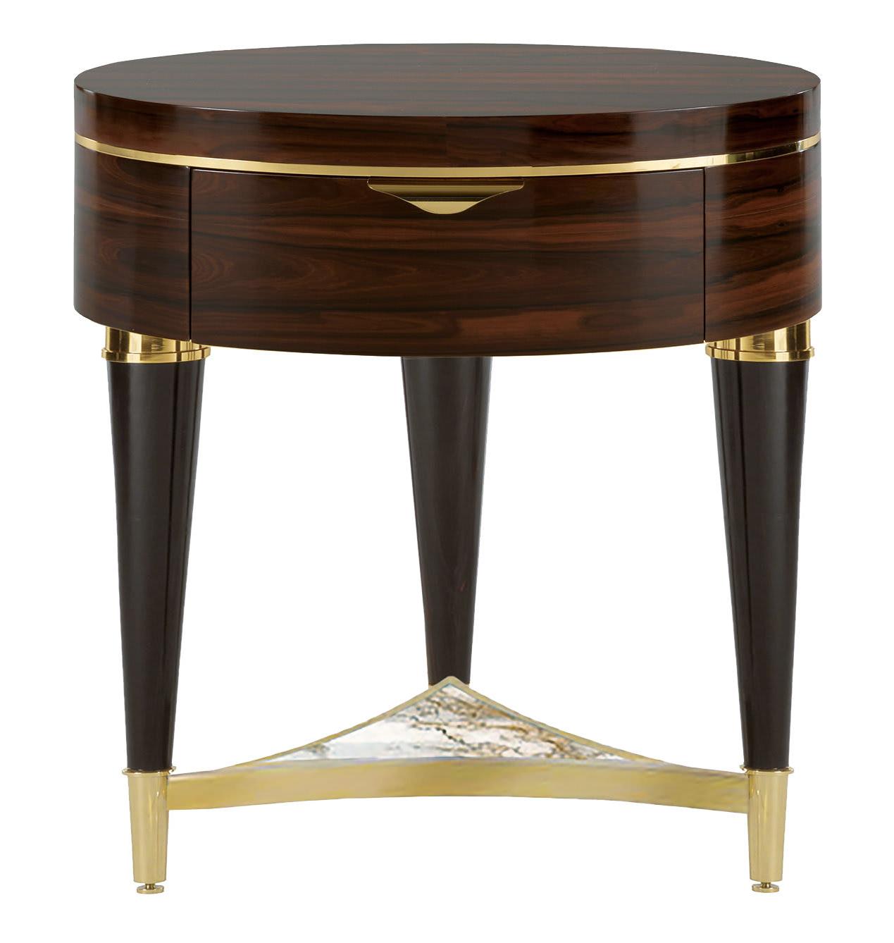 Elegance Round Bedside Table