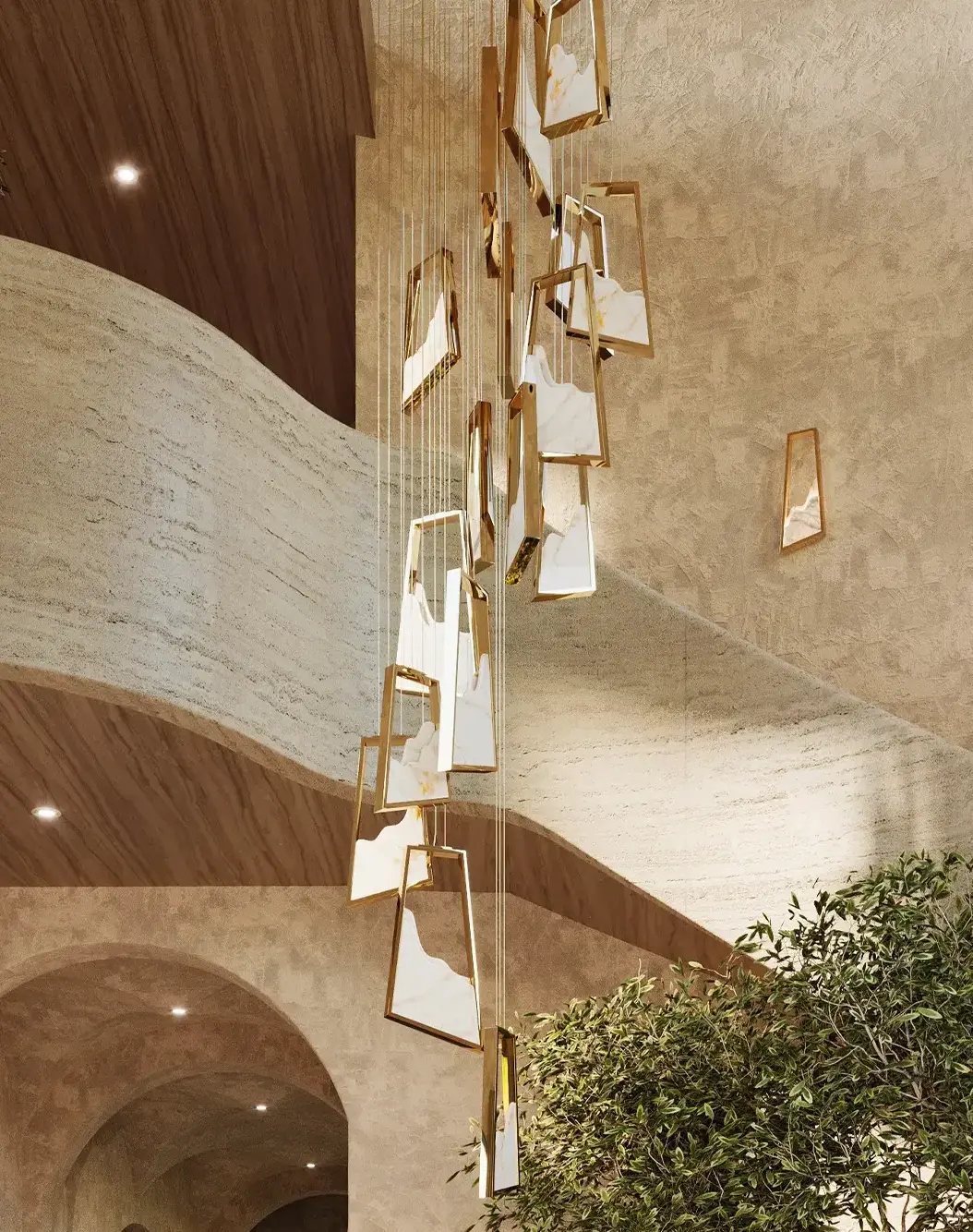 Majestic Aura Chandelier
