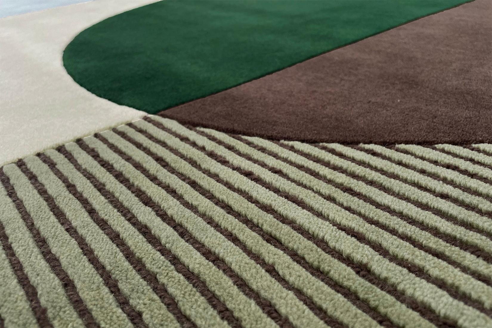 Ombres Emerald Rug