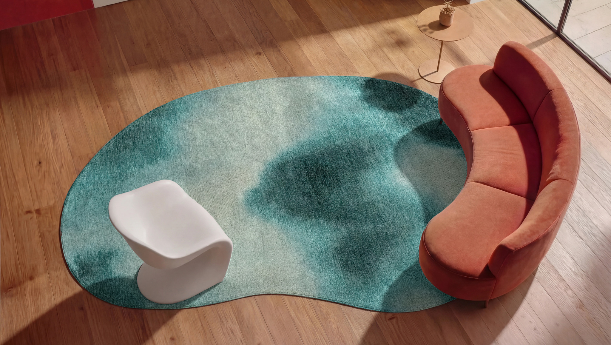 Aquarelle Storms Rug