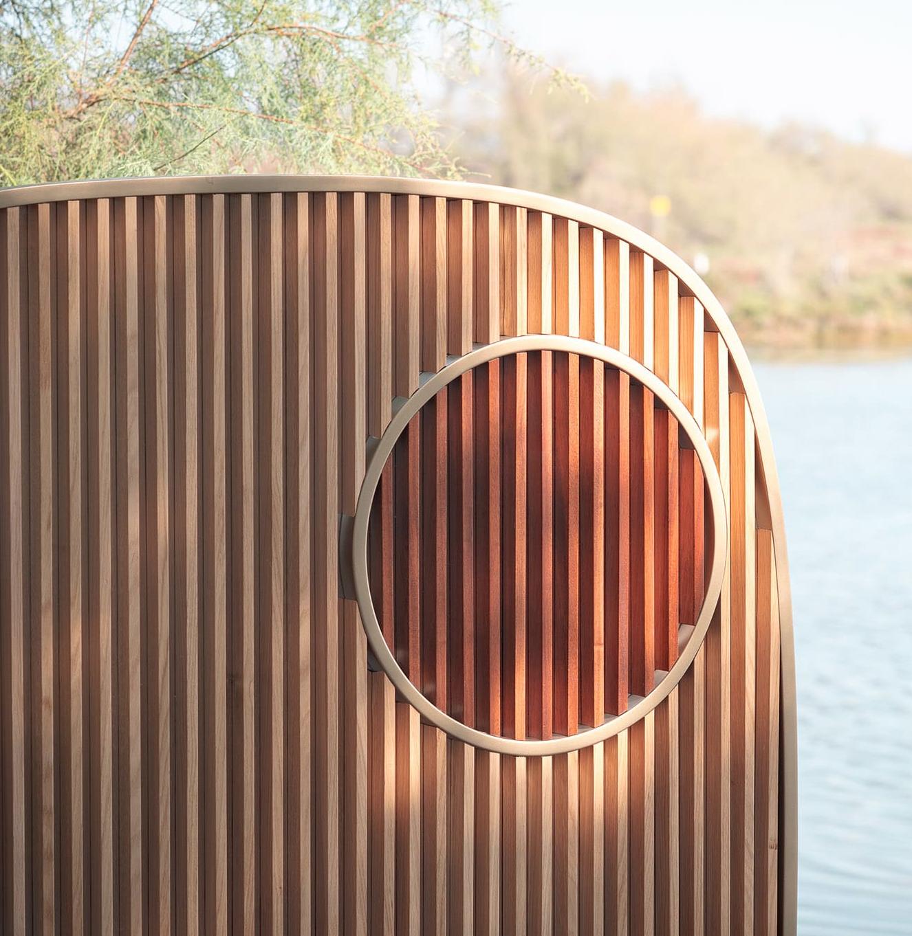Sculptural Wall Mirror