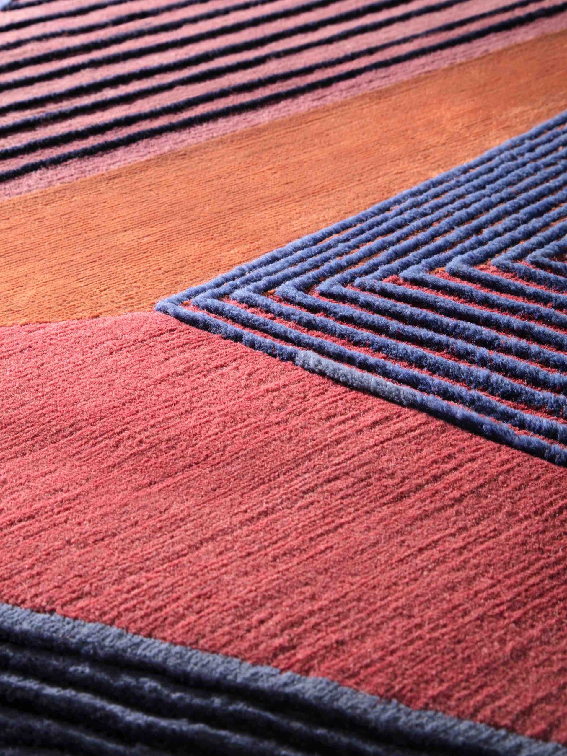 Icosaedro Designer Handwoven Rug