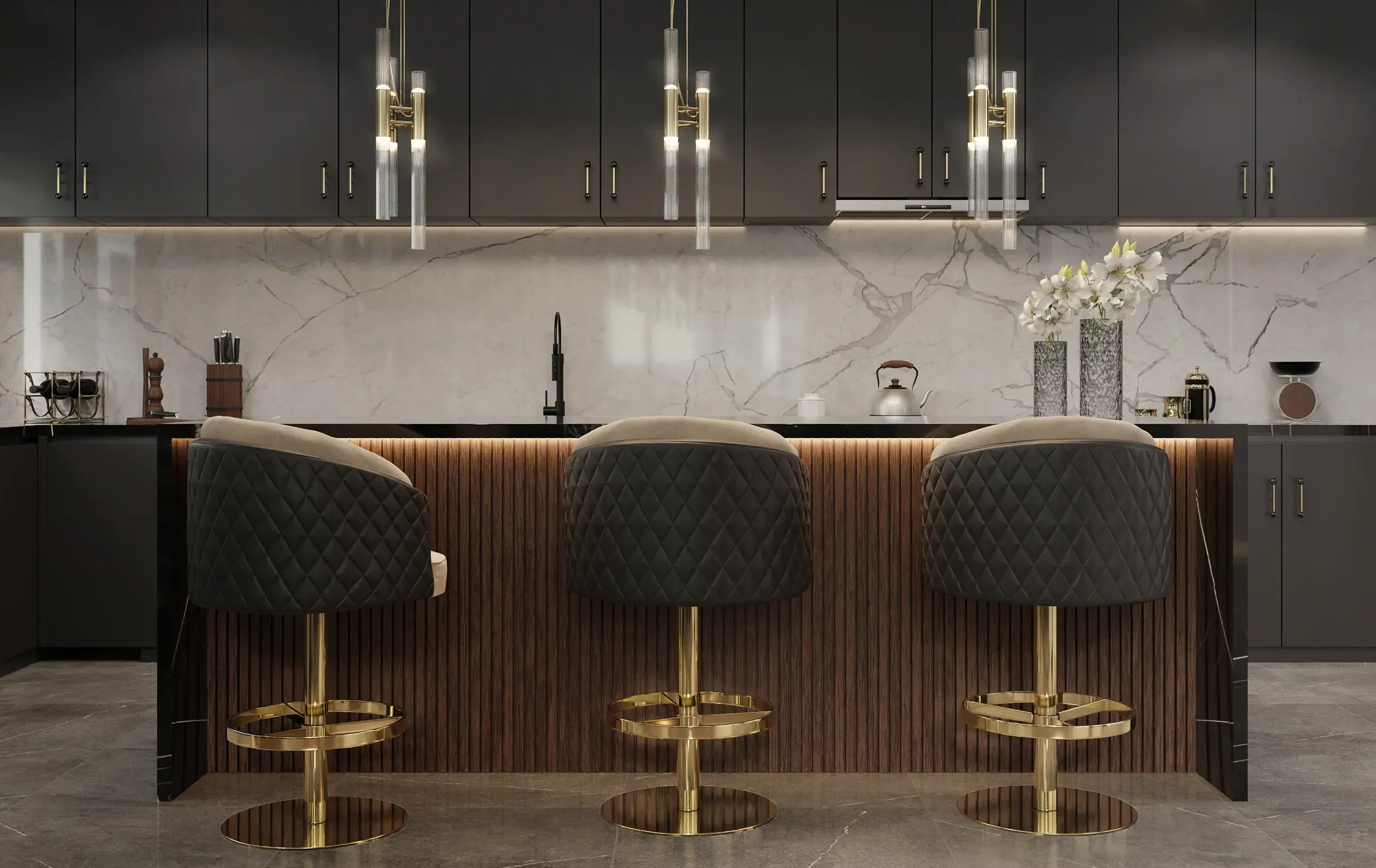 Deluxe Rotating Bar Chair - 4