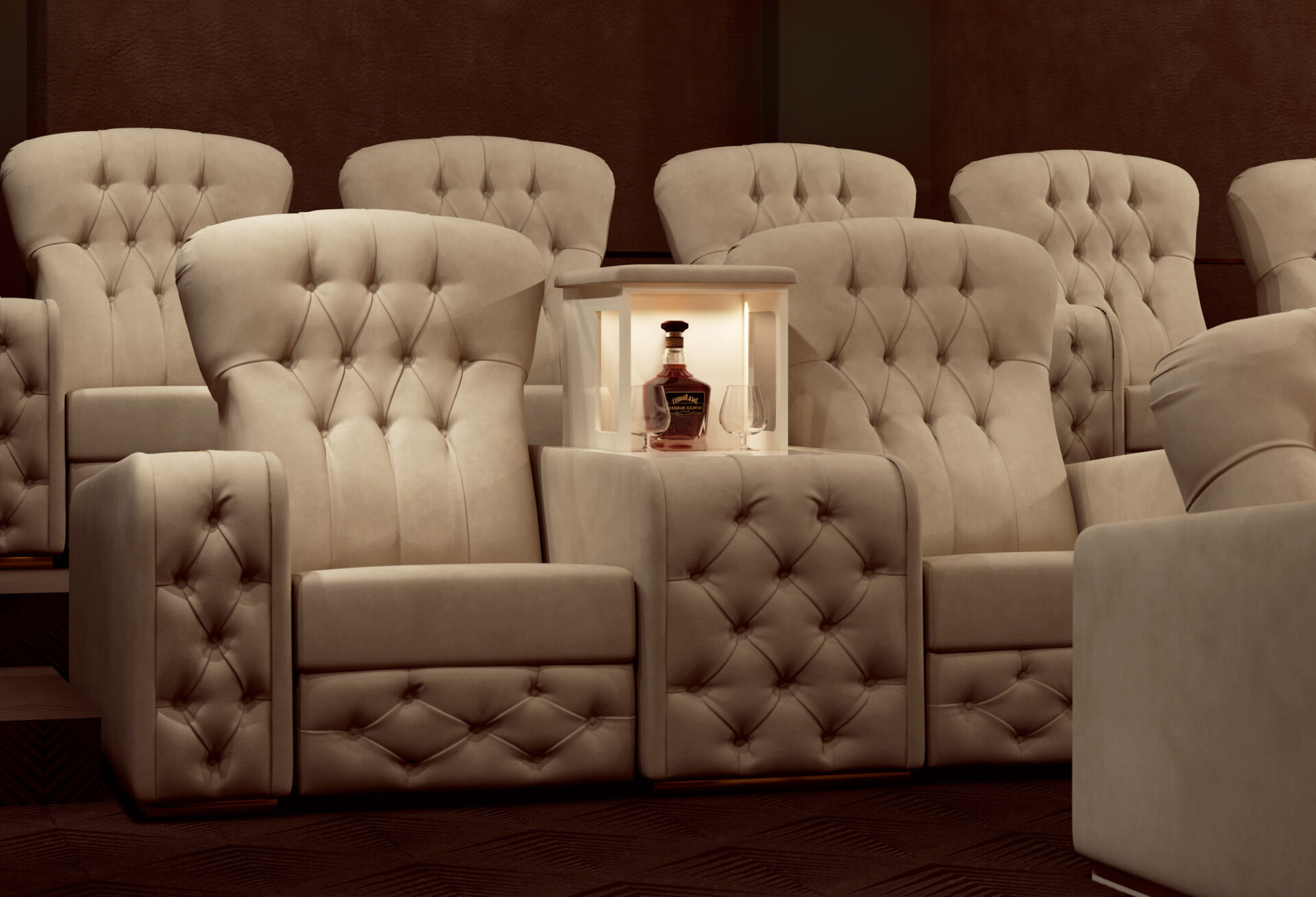 Chest Home Cinema Reclining Chair - 3