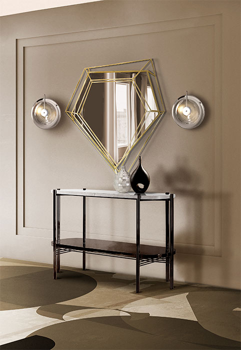 Gleam Small Wall Mirror - 2