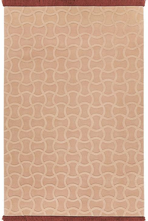 Pink Hand-Tufted Rug