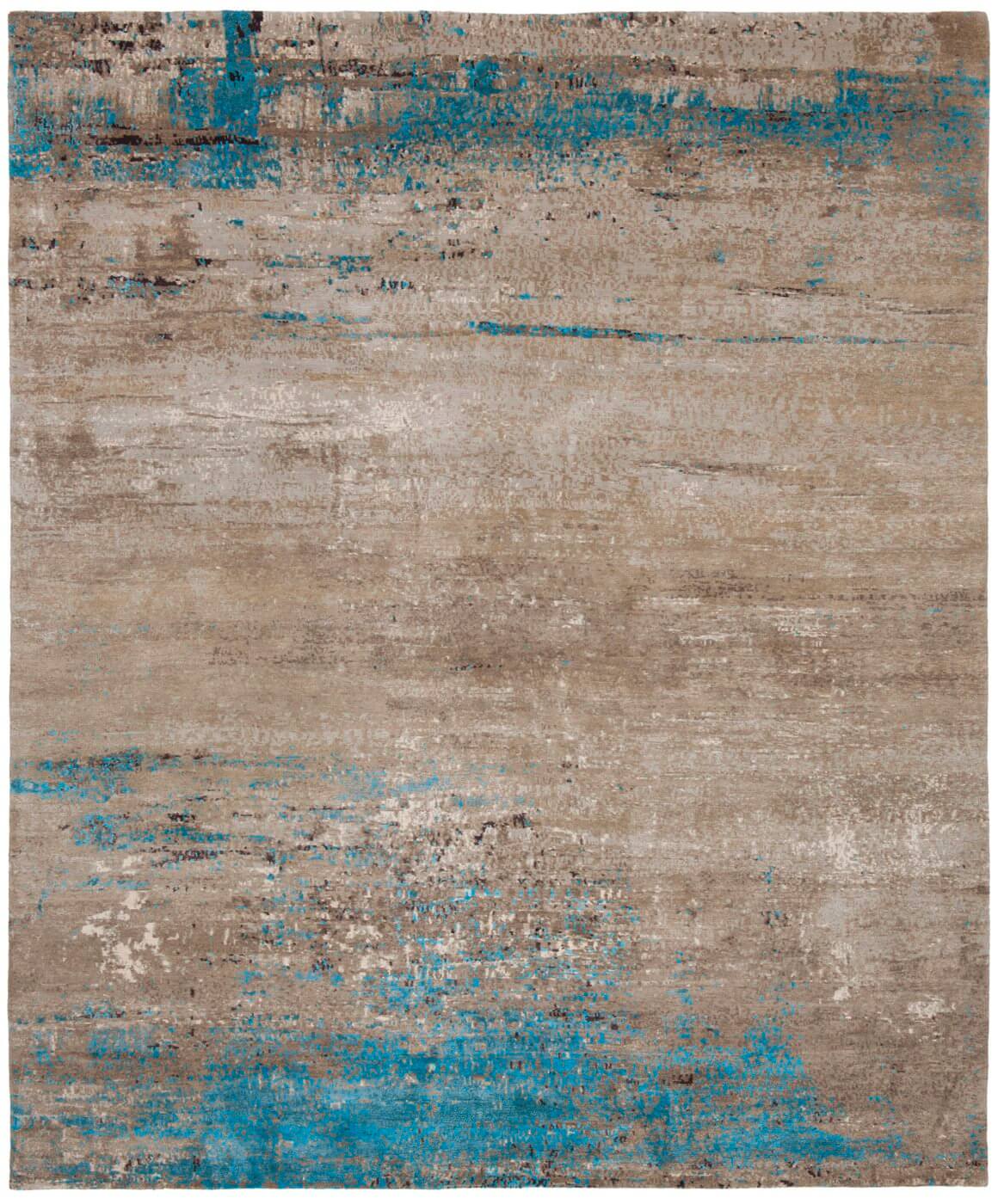 Artwork 19 Multicolor Blue Rug