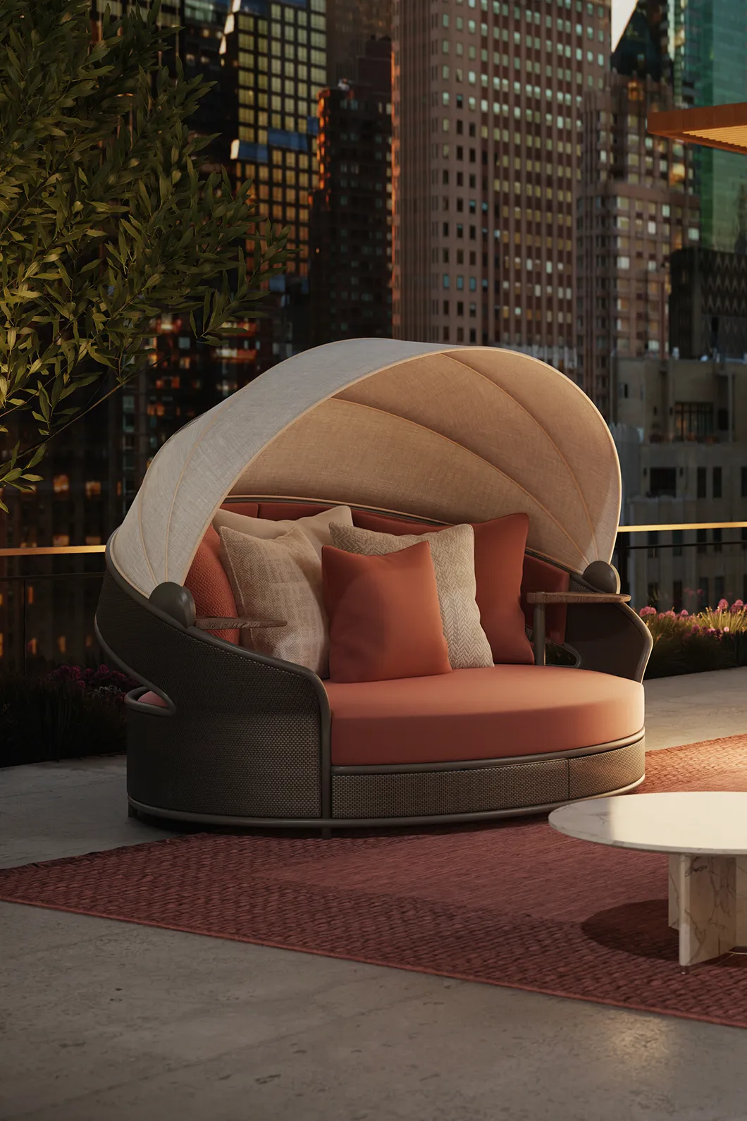 Regent Grey Daybed