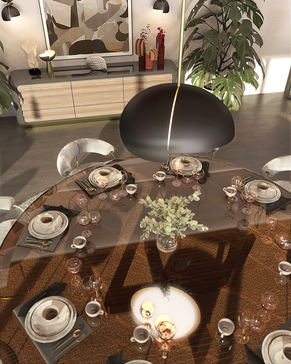 Mirage Suspension Lamp - 2