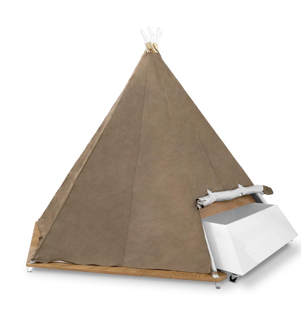 Tribal Tent Bed