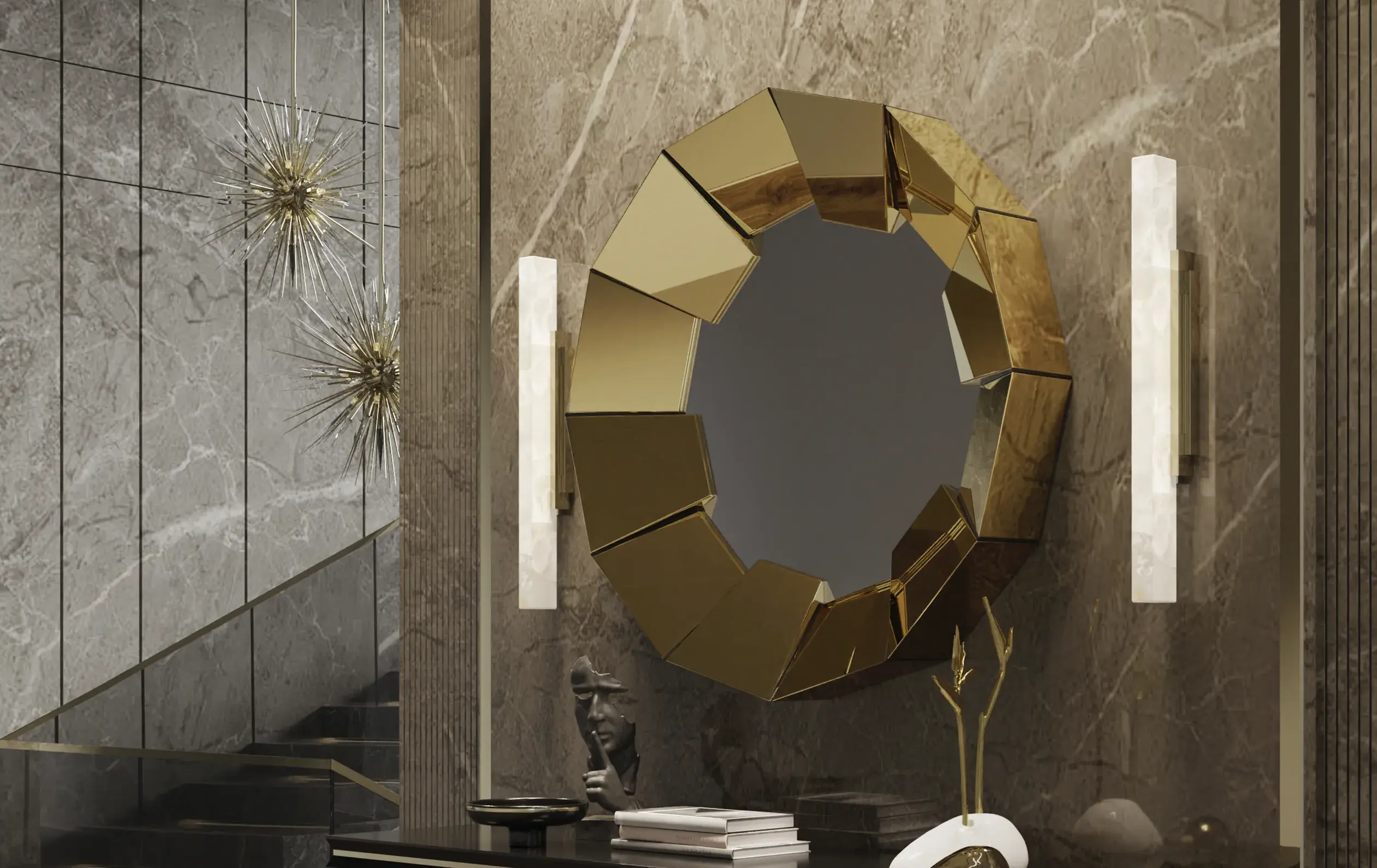 Shine Gold Mirror - 3