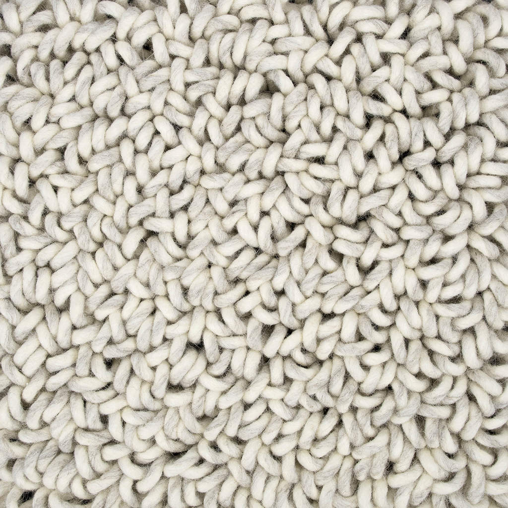 Origin Loop Heather Grey Felted Loop Pile Rug