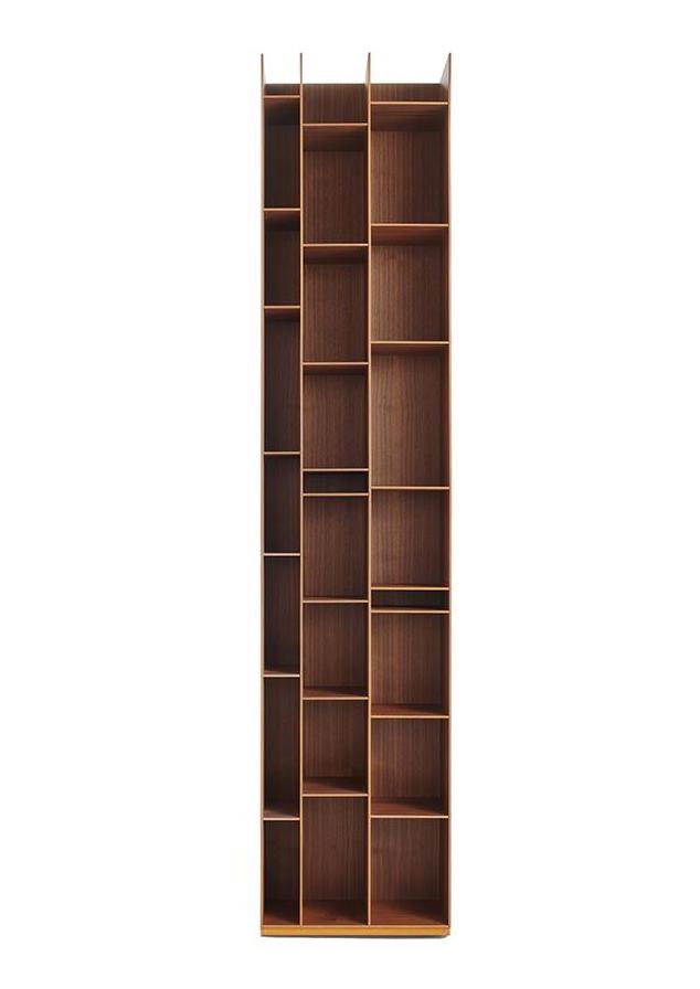 Italian Bookcase Random Wood 3C