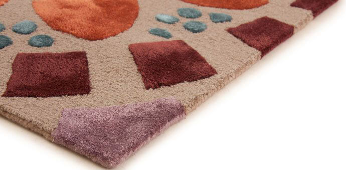 Wool & Viscose Handtufted Multi Rug