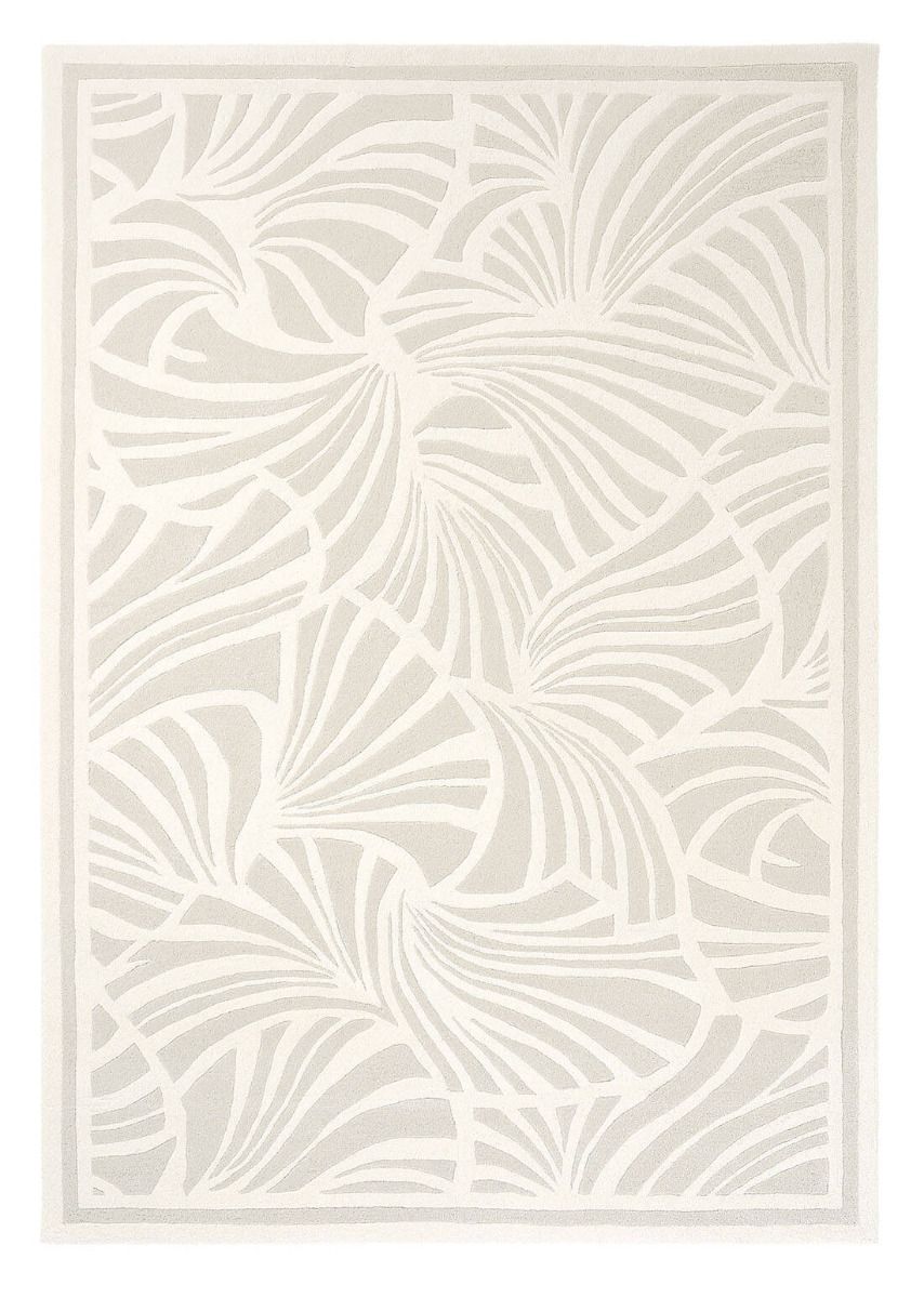 Japanese Fans Ivory Rug