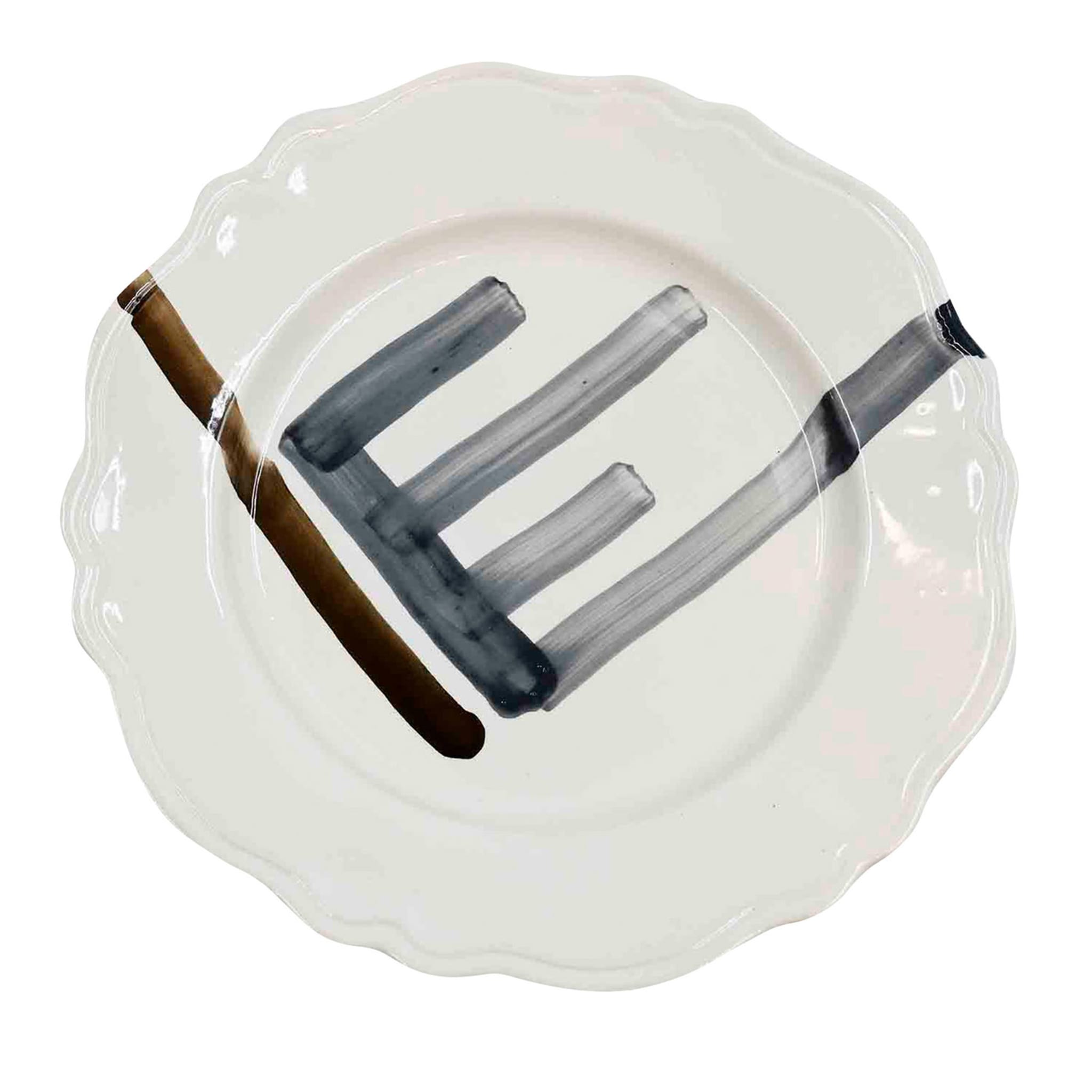 Artisan Handpainted Premium Ceramic Plate