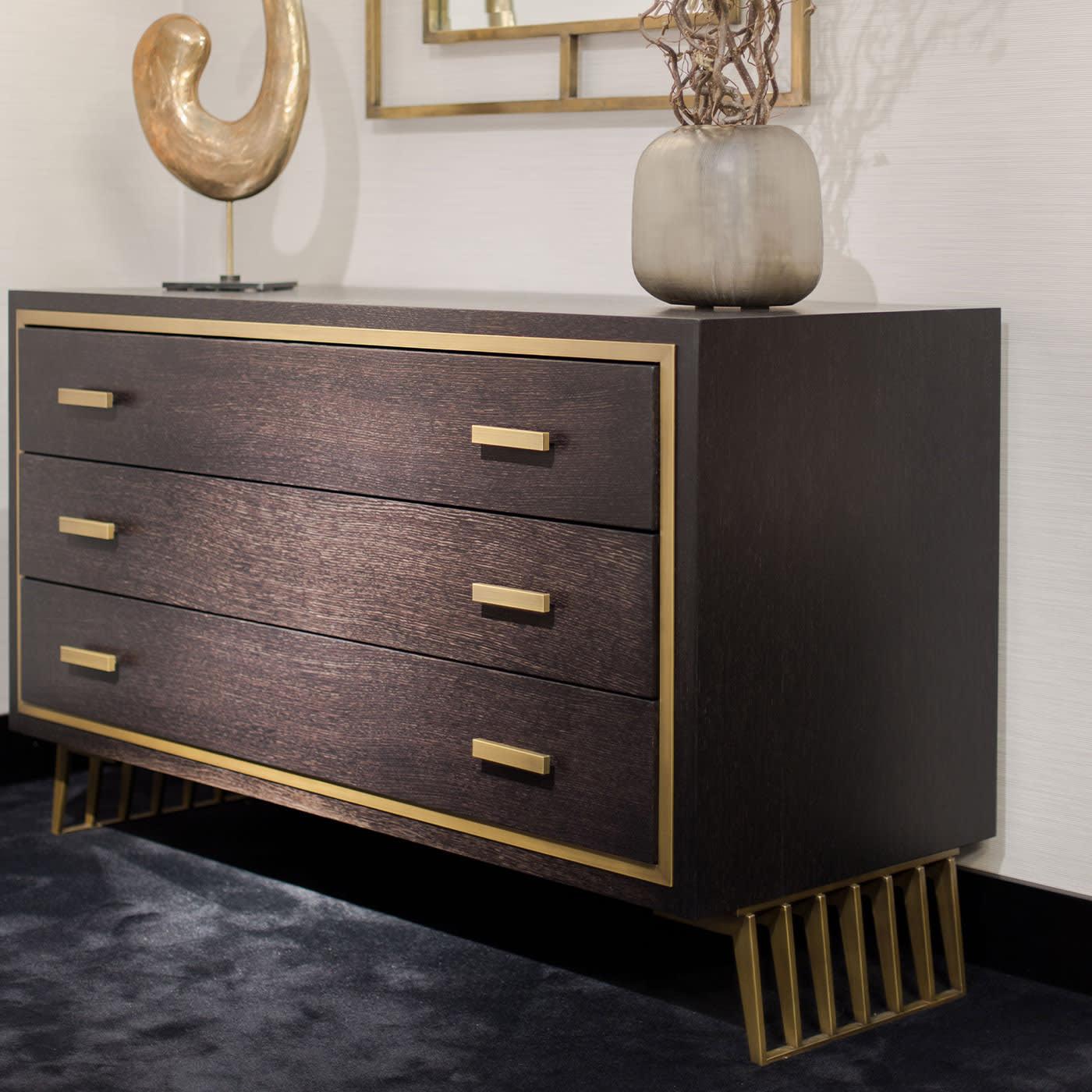 Hamptons Metal Chest Of Drawers