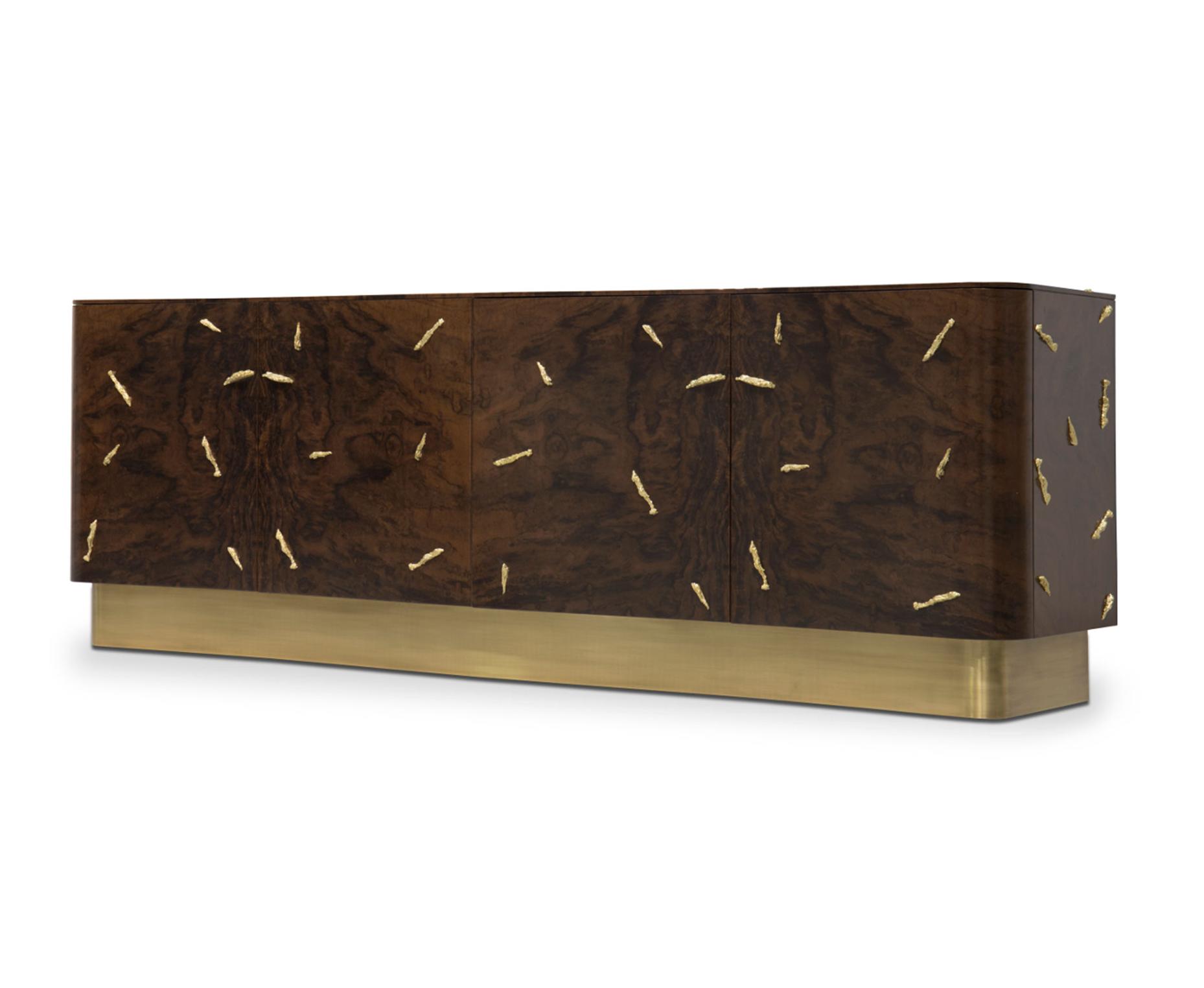 Designer Wood Sideboard