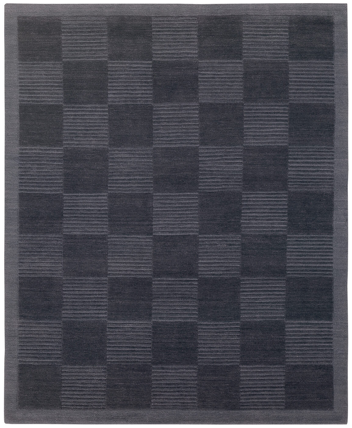 Deep Cut Border Rug