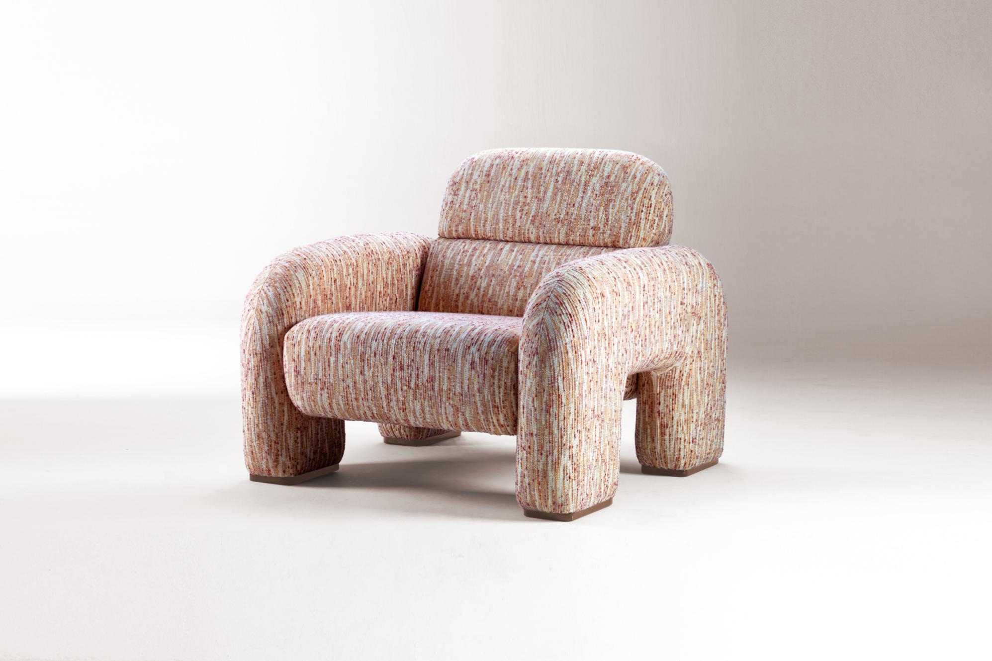 Vertigo Rounded Armchair