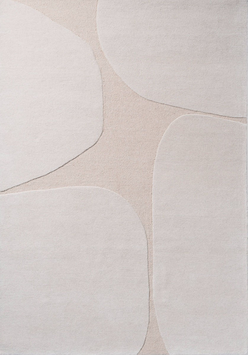 Decor Primi Double Cream Handtufted Rug ☞ Size: 200 x 280 cm