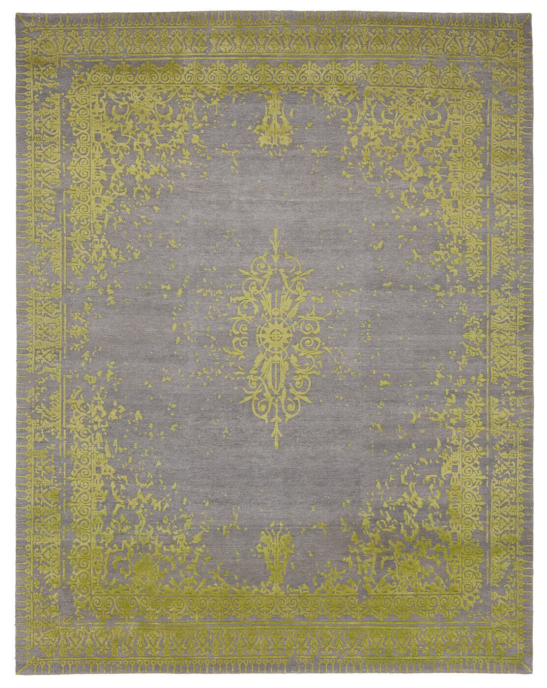 Ferrara Special Rocked Grey Yellow Rug