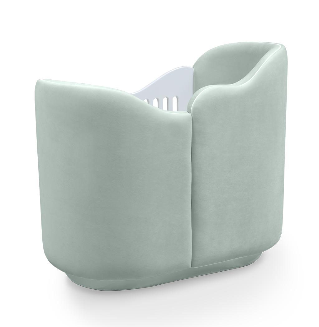 Lullaby Dream Green Crib