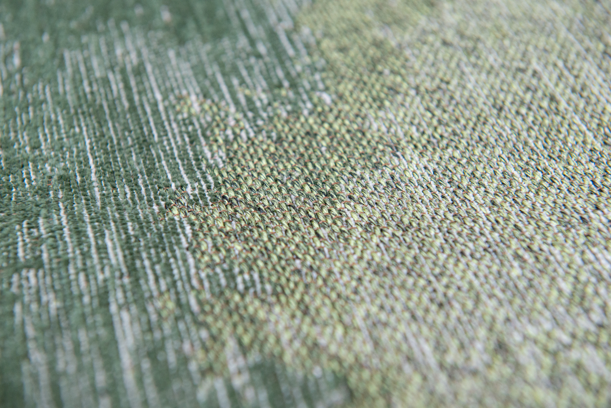 Palm Green 9331 Round Rug