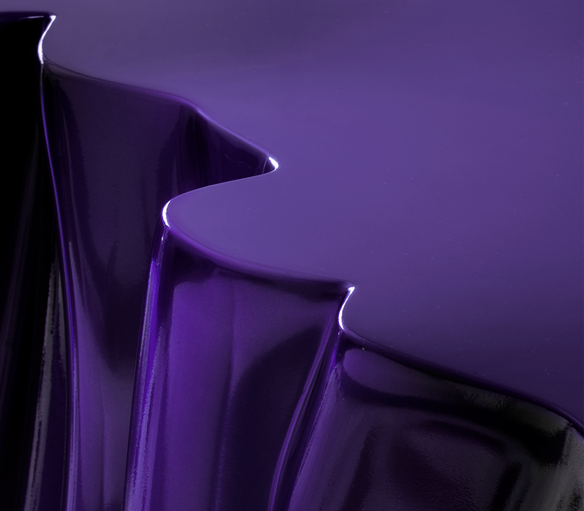 Monochrome Purple Designer Sideboard