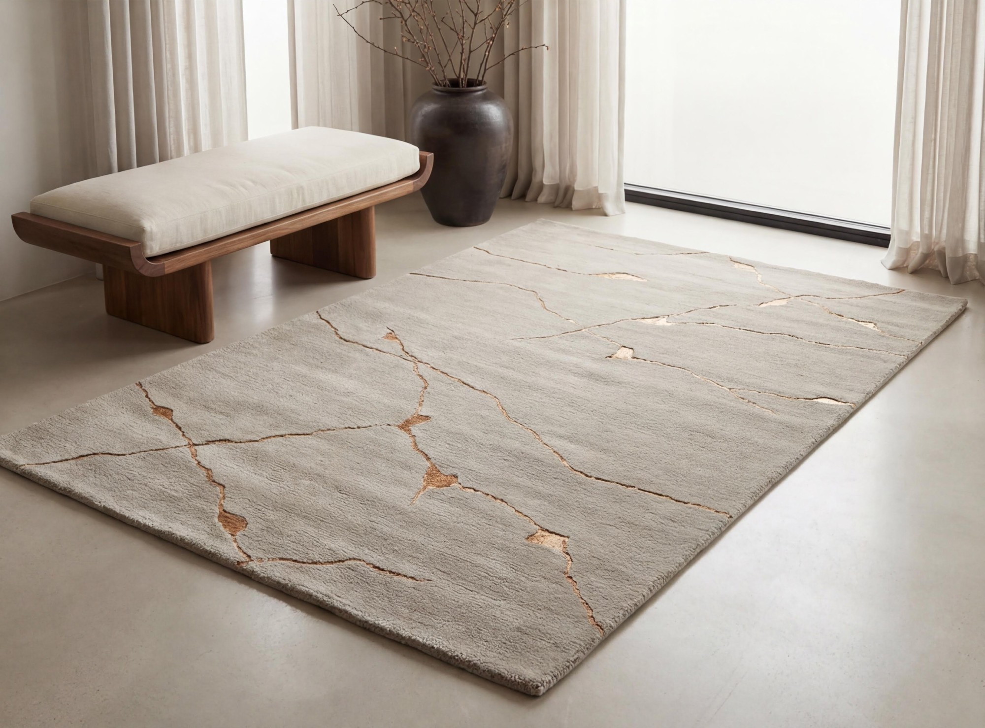 Pale Manuscript Rug