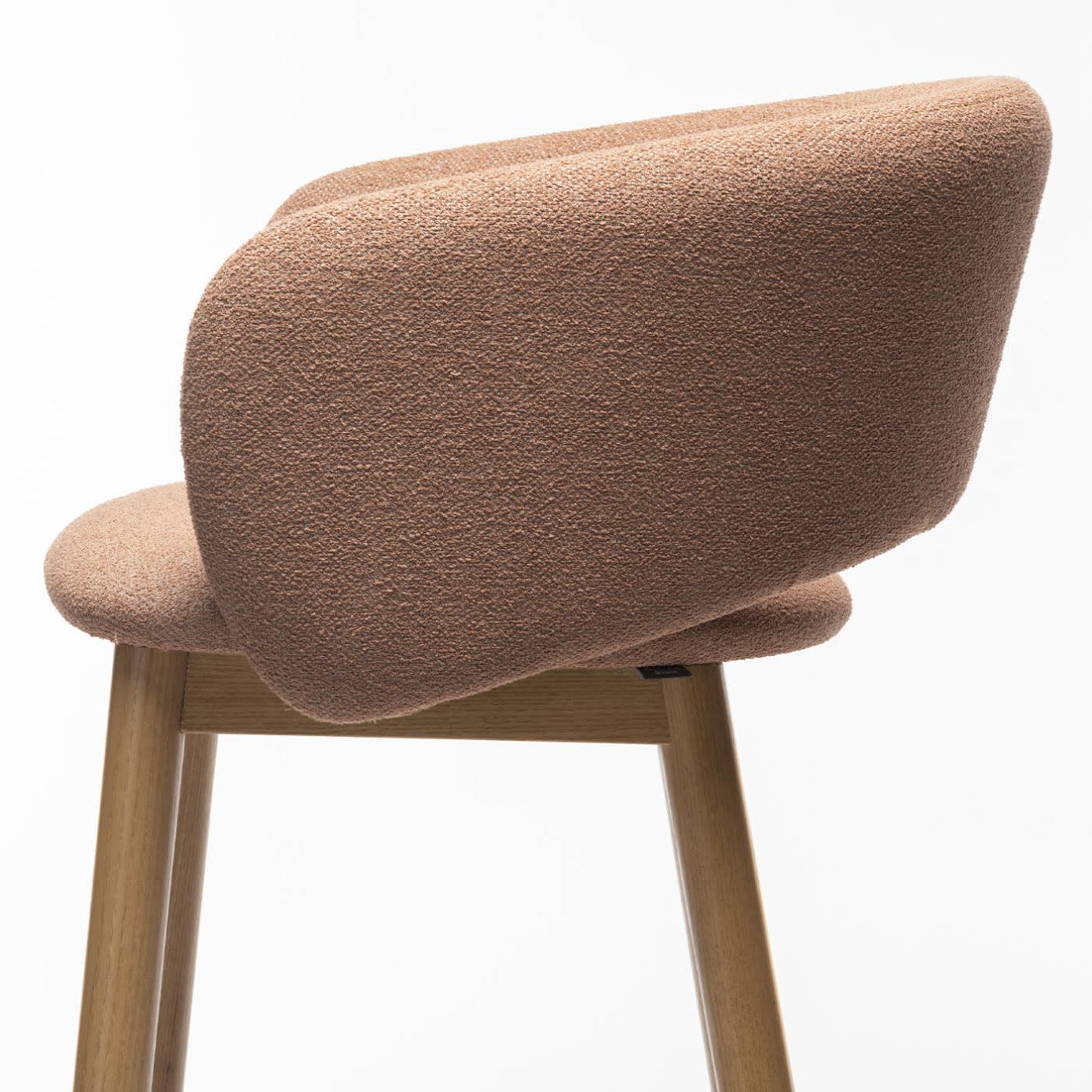 Bel Pink Terracotta Bar Stool