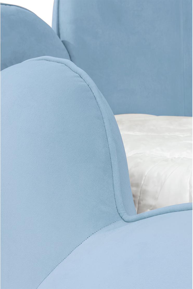 Jurassic Dreams Blue Bed | Mattress Size: 150 x 200 cm