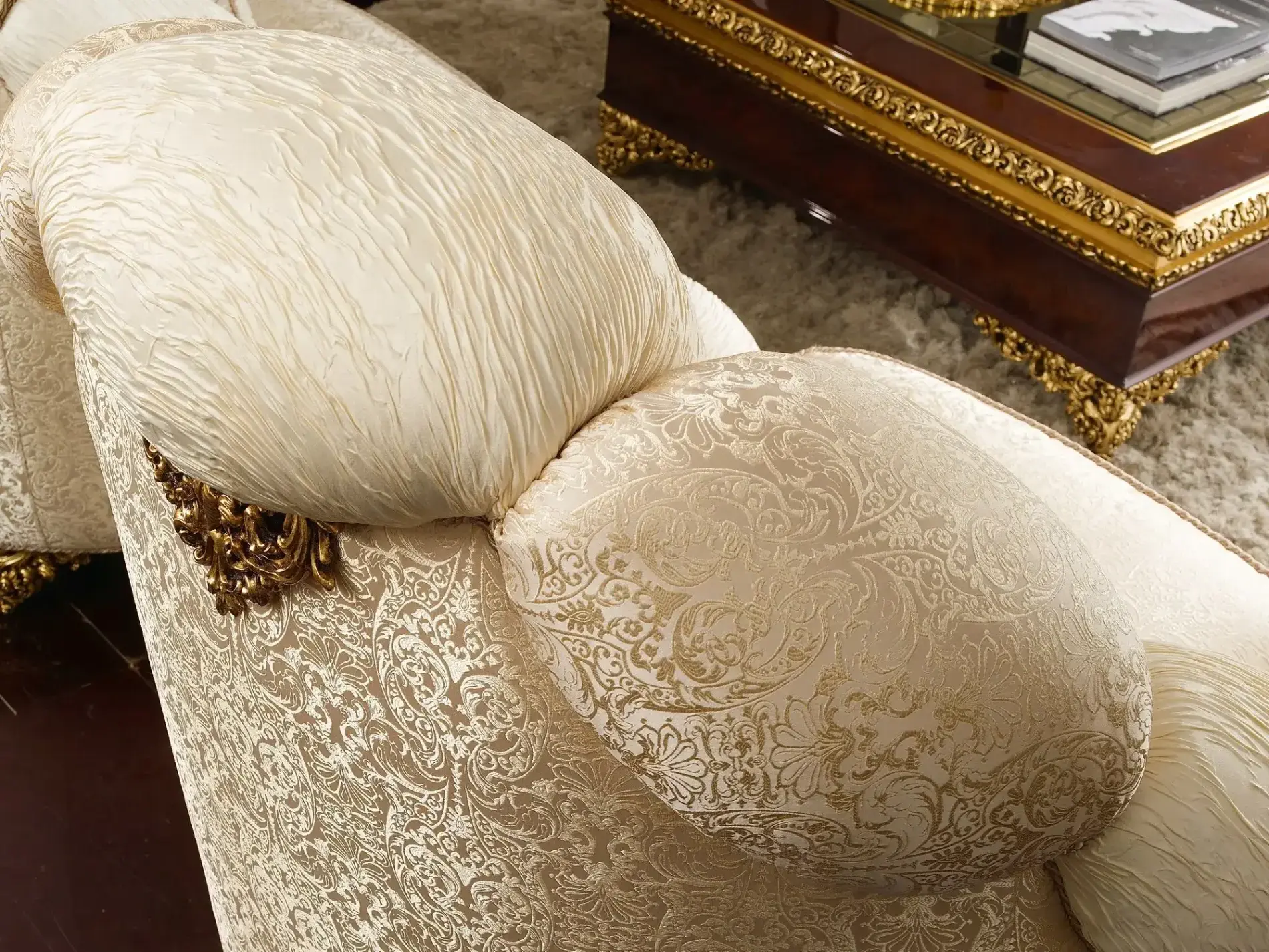Artisan Italian Fabric Armchair