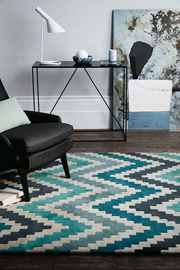 Scala Teal RG2003 Rug | Size: 290 x 390 cm