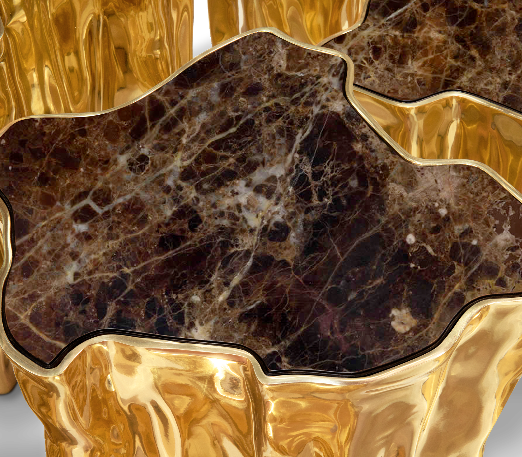 Paradise Earth-Tone Coffee Table