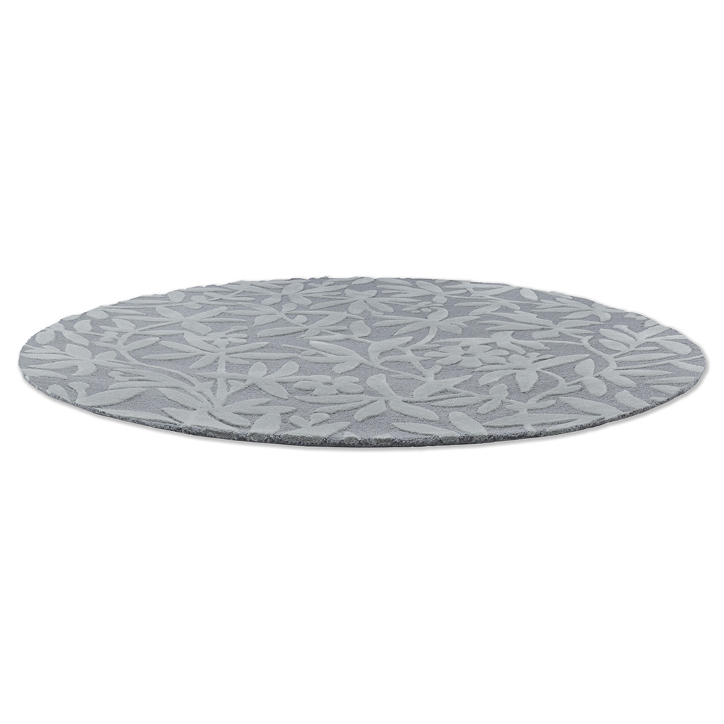 Cleavers-Dark Steel Round Rug