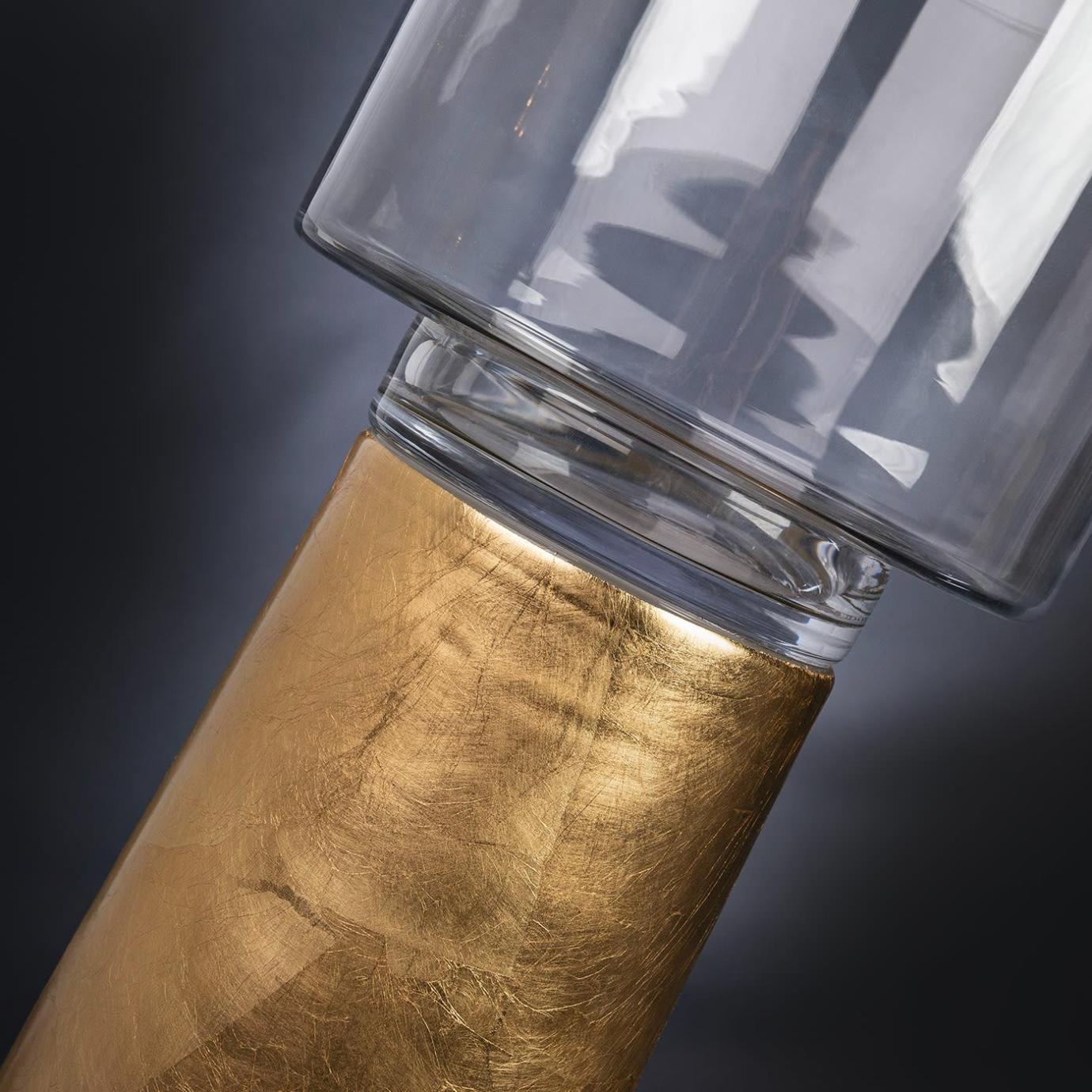 Gold Single Candle Holder