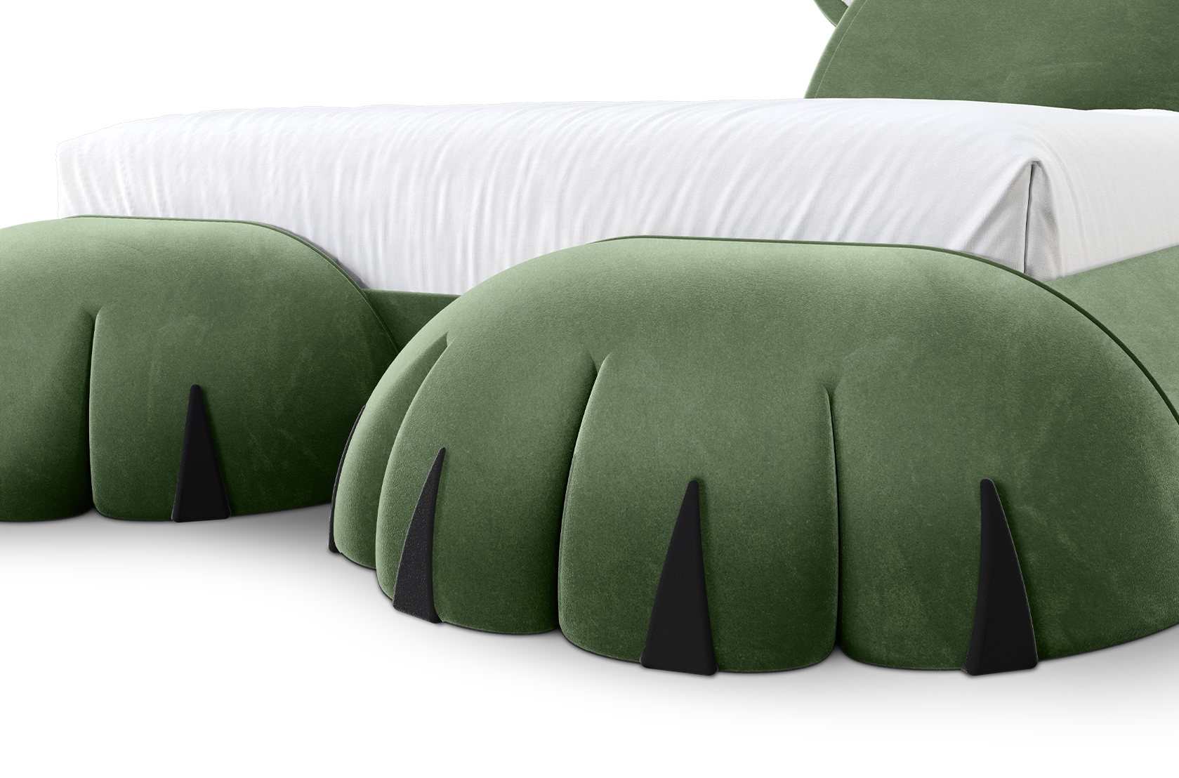 Teddy Dream Green Bed