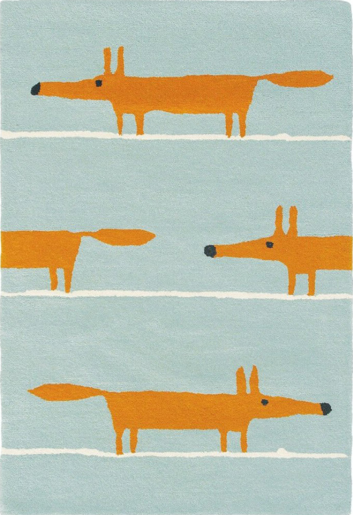 Mr. Fox Aqua 25308 Rug