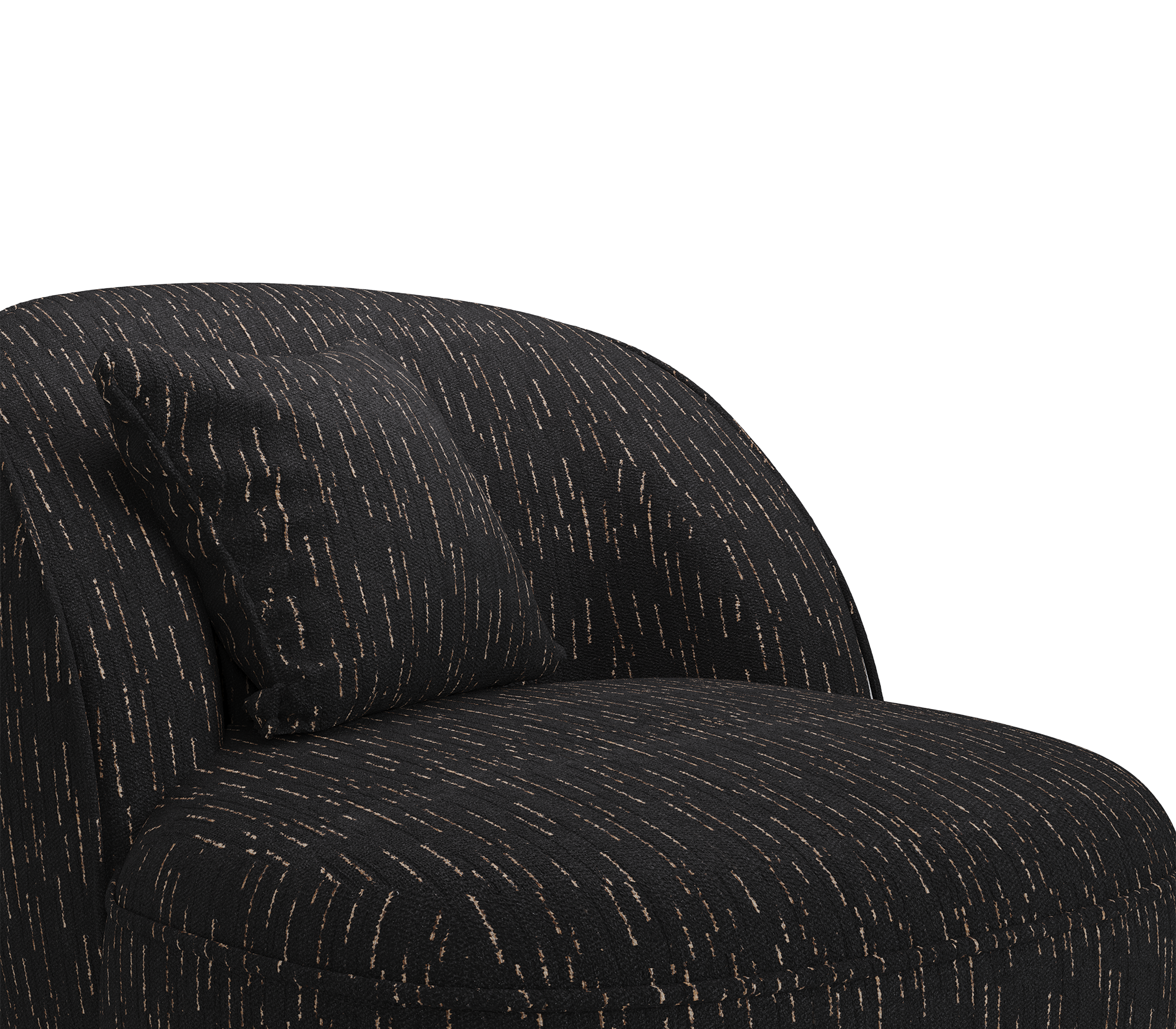 Black Luxe Armchair