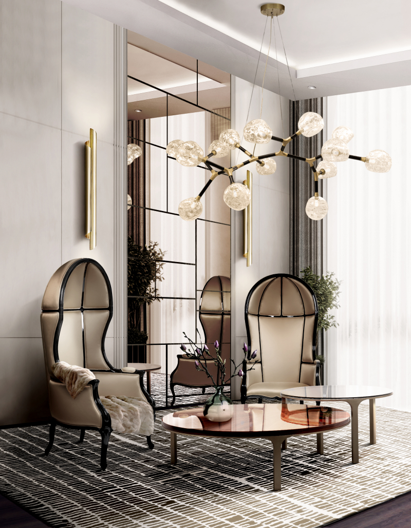 Multi-Shade Irregular Pendant Light