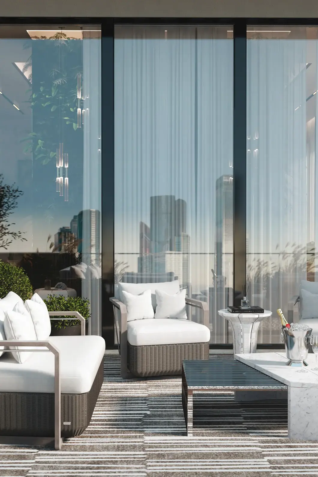 Legacy Grey Armchair - 2