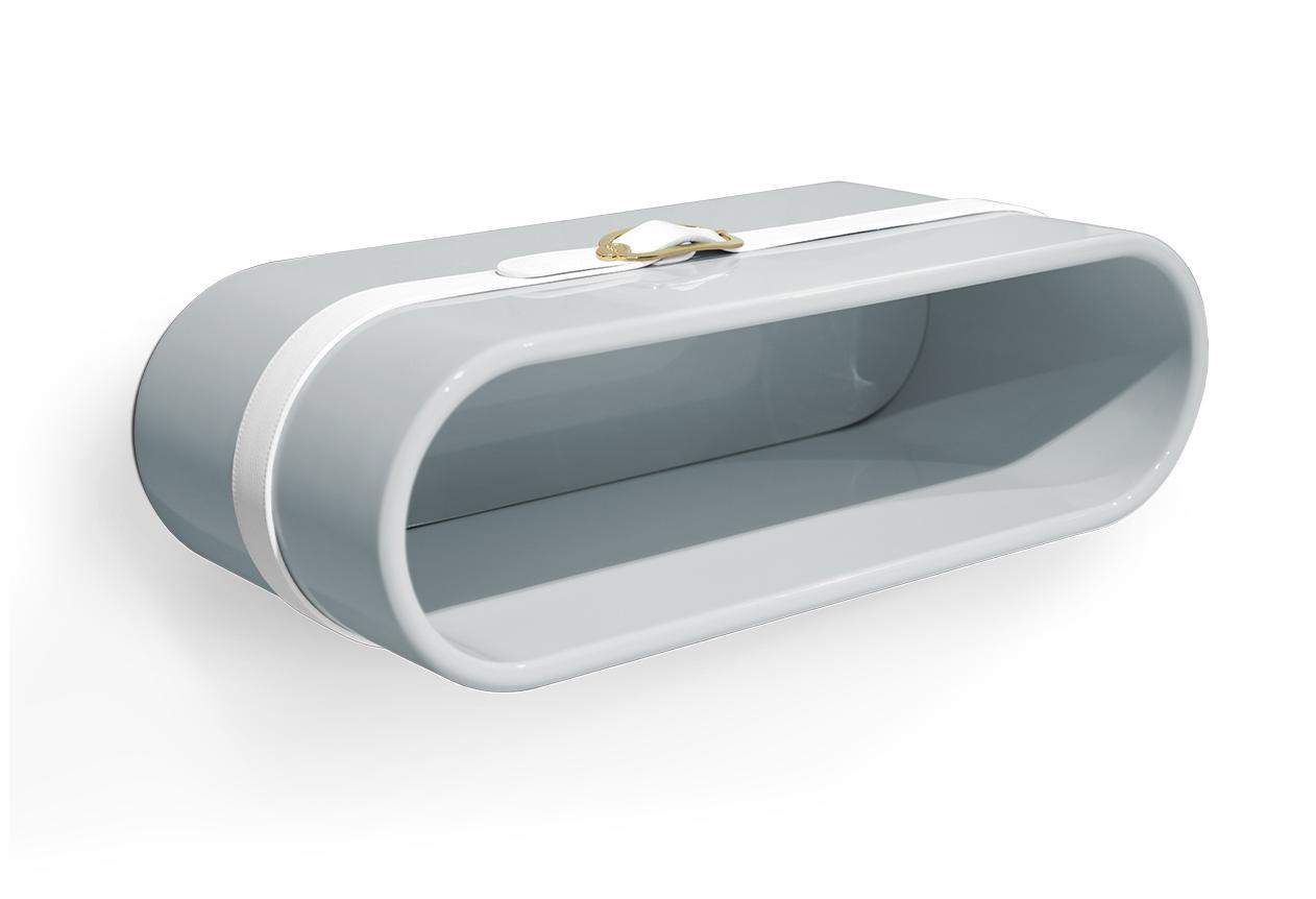 Floating Sky Grey Small Shelf