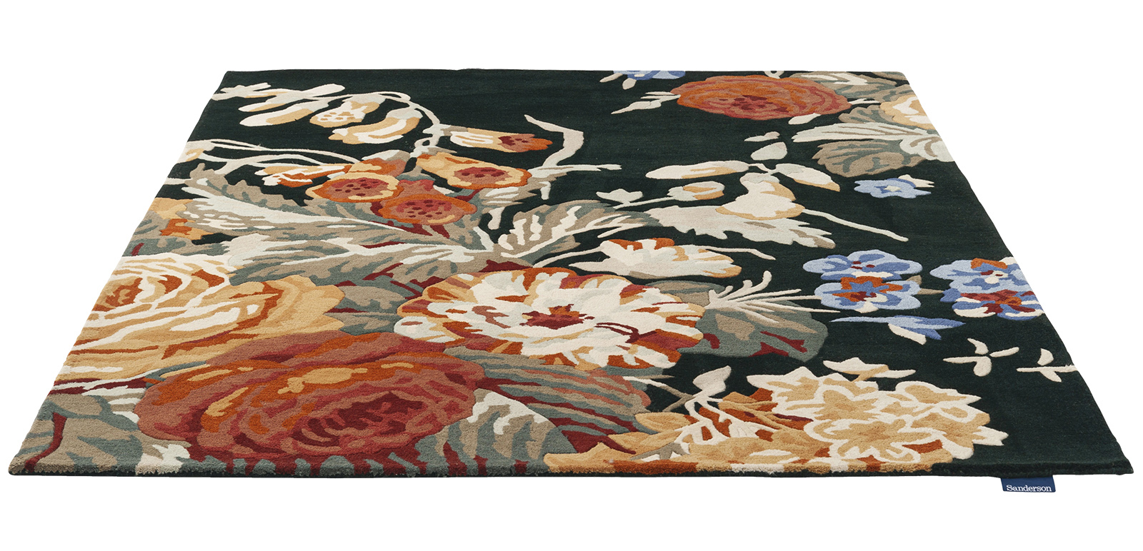 Stapleton Park Navy/Burnt Orange 45318 Rug ☞ Size: 200 x 280 cm